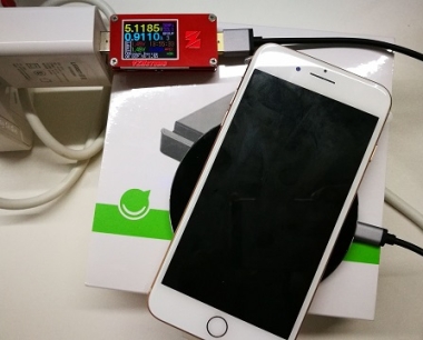 iPhone8可以无线充电吗?绿联无线充电器充电功率实测