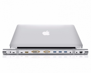 绿联Type-C多功能扩展坞,雷电3转HDMI+VGA+DVI网口 绿联Type-C多功能扩展坞,雷电3转HDMI+VGA+DVI网口